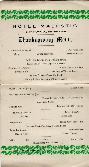 HotelMajesticMenu 1908
